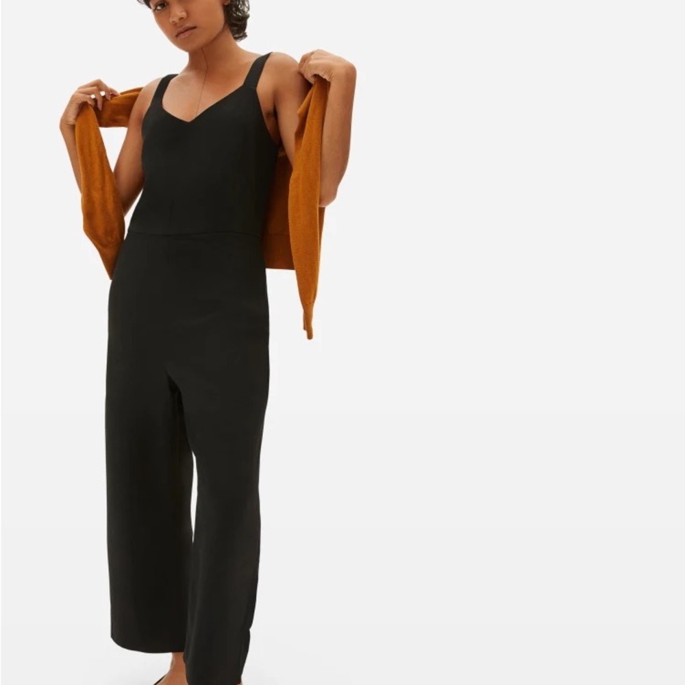 Everlane Japanese GoWeave Slip Jumpsuit